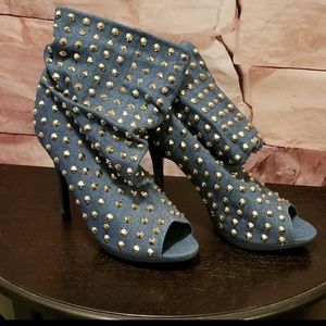 $38 LAST DAY🌞 GORGEOUS ✨ NWT Studded Jean Slouchy Booty 10 FUN…